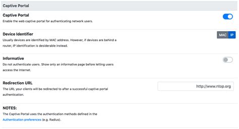 Captive Portal — nEdge documentation