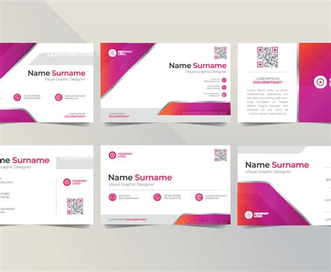 Create Business Card Template 的图像结果