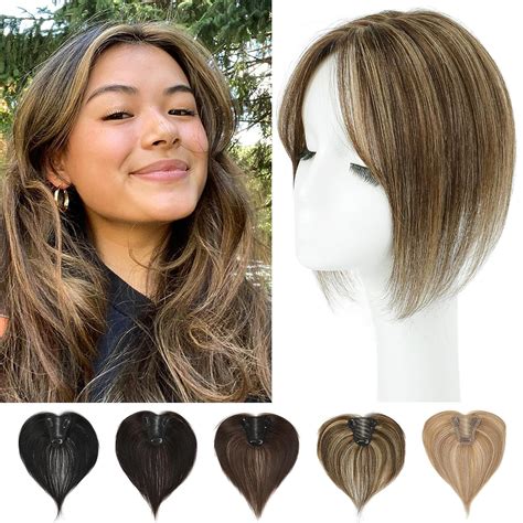 Amazon.com : Hair Toppers for Women Real Human Hair Toppers Hair Pieces ...