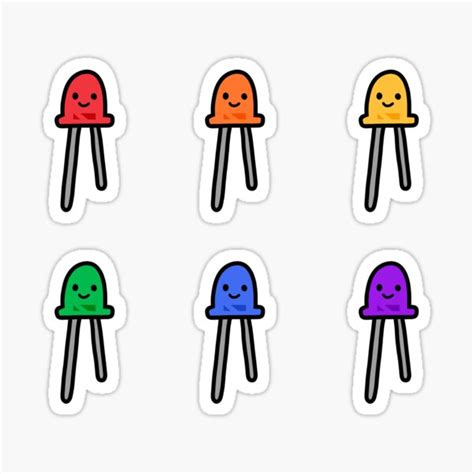 Image result for Glowing Red LED Sticker