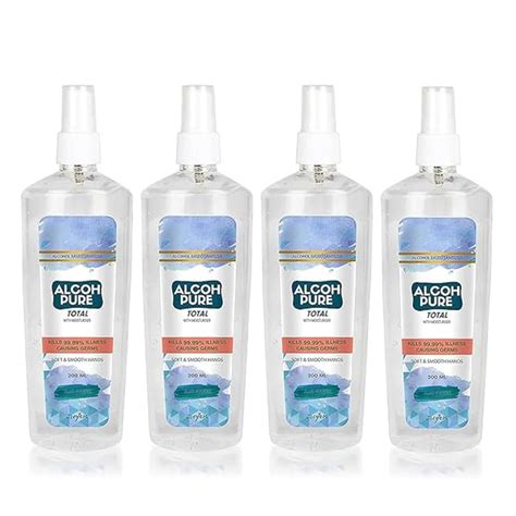 ALCOHPURE Total Hand Rub Spray, 80% Ethanol, WHO Recommended Formula ...