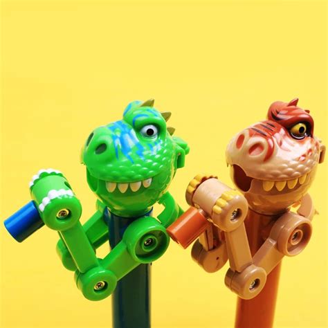 Buy 1pc Lollipop Robot Holder, Lollipop Candy Storage Dinosaur Shaped ...