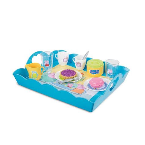 Buy Simba Smoby Peppa Pig Tea Set Tray Online at Best Price in India ...