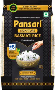 Pansari 2-Years Aged Long Grain Premium Quality Signature Basmati Rice ...