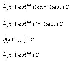 Integration by Substitution, Class 12 Mathematics NCERT Solutions