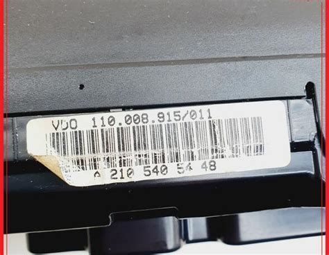 Speedometer MERCEDES-BENZ E-Klasse T-Model (S210) buy 109.99