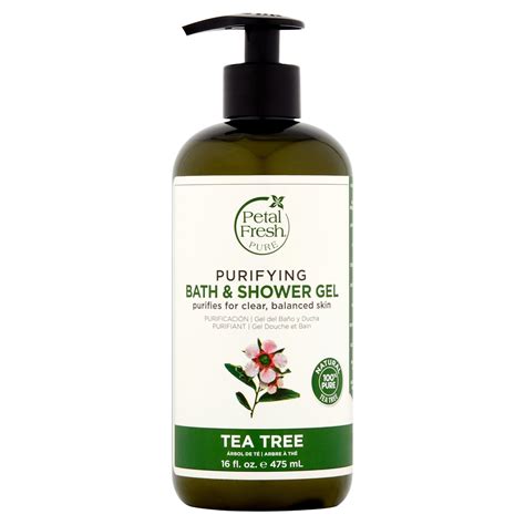 Buy Petal Fresh Pure Purifying Tea Tree Bath & Shower Gel 475ml Online ...