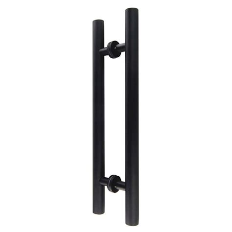 Xlahd Door Handle Black Stainless Steel Push Pull Door Handle ...