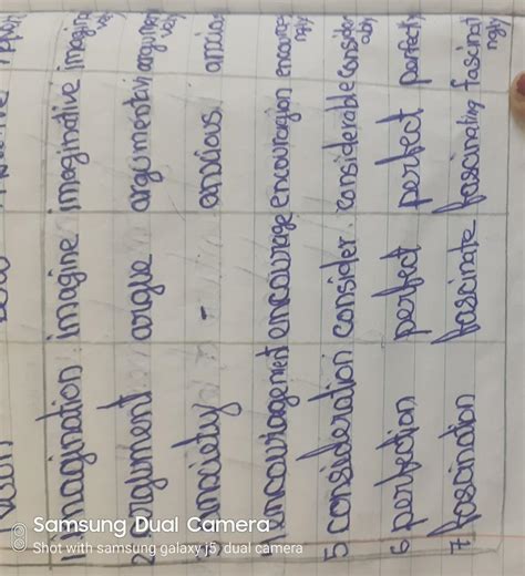 Write 30 words in different parts of speech. Examples are given below ...