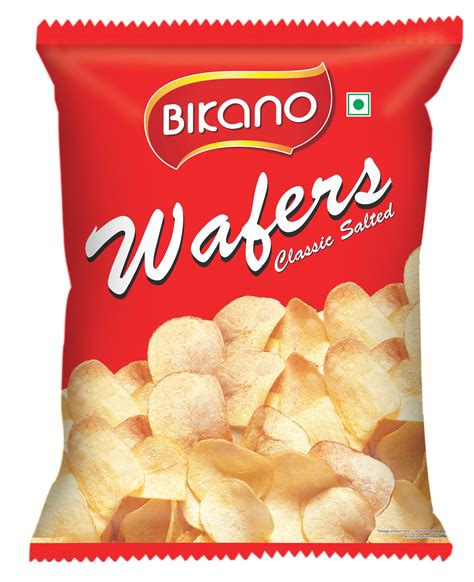 Bikano Wafer Classic Salted | Crispy Potato Chips Snack | Buy Online ...
