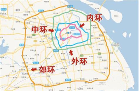 上海内环外环是怎么划分的_百度知道