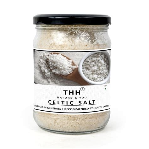 THH French Light Grey Celtic Salt - 1Kg - Coarse Sea Premium | Full of ...