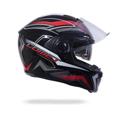 HIKER by VARROC | Comet Pro Max HD1 Full Face Helmet for Men and Women ...