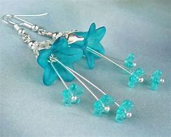 Image result for Bunny and Flower Earrings