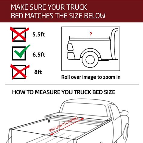 Kikito Professional FRP Hard Tri-Fold Truck Bed Tonneau Cover for 2004 ...