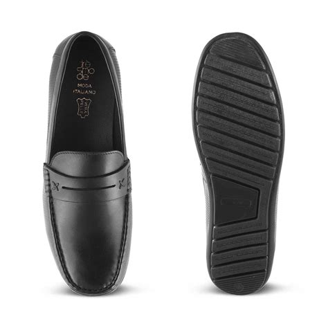 Buy Black Men's Loafers & Moccasins - The Yolof Black | Tresmode