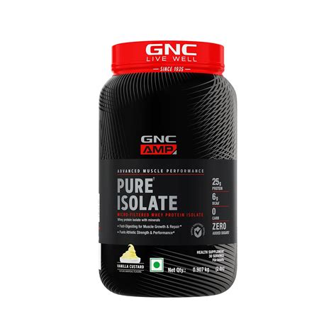 GNC AMP Pure Isolate Powder