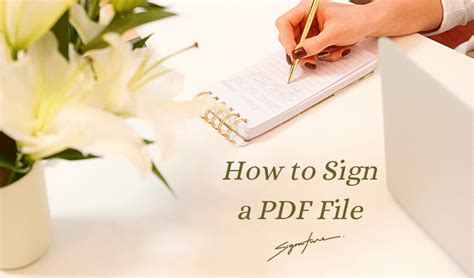 Image result for How to Sign PDF File
