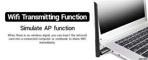 ARVOX AX900 900 Mbps WiFi-6 Wireless Network USB Adapter for Desktop PC ...