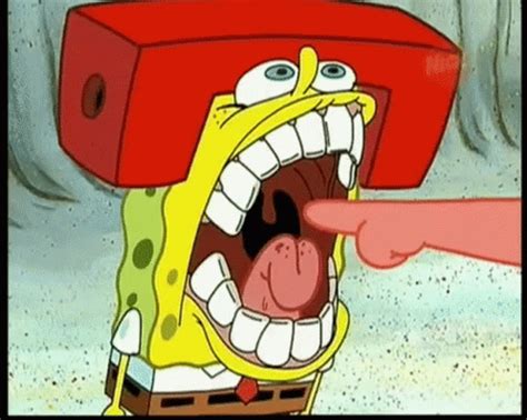 Image result for Spongebob Biting