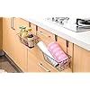 Go Hooked Metal Hanging Storage Basket Cabinet Door Organiser Assorted ...