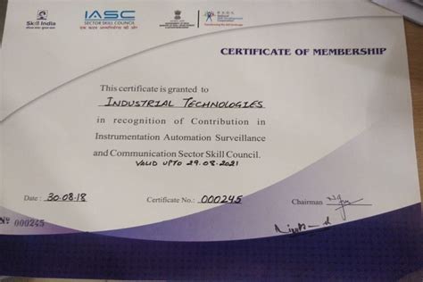 Industrial Technologies, RNSIT, Bangalore