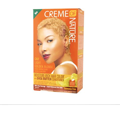 Creme of Nature Hair Color Various Colors #C43 Light Blonde - Walmart.com