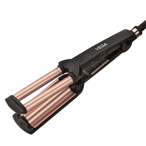 Vega I-Wave Hair Waver for Women with Ceramic Coated Barrel, Soft ...