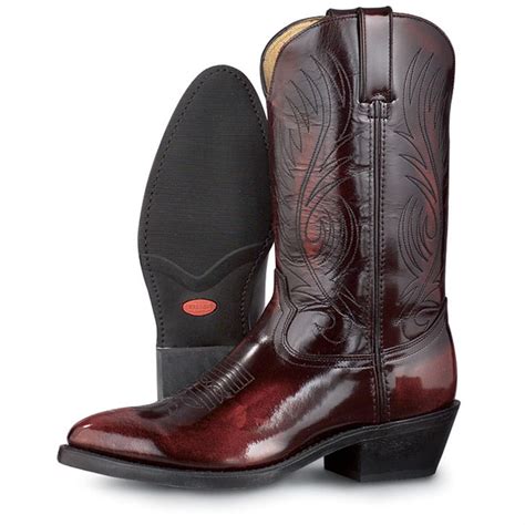 Men S Red Cowboy Boots