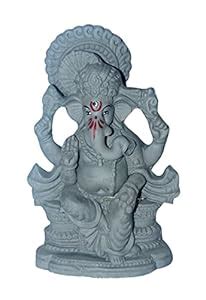 Buy Kanhiayji Presents Handicraft Eco Friendly Ganesha Statue Colorful ...