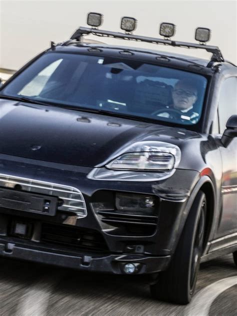 2023 Porsche Macan EV teased in development images - Automotive Daily
