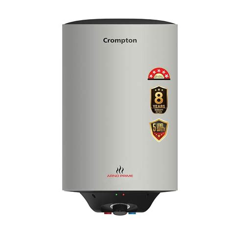 Buy Crompton Arno Prime 25L 5‑Star Storage Water Heater (Geyser) | Anti ...