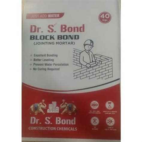 Block Bond Adhesive - Block Bond Adhesive Manufacturers Manufacturer ...