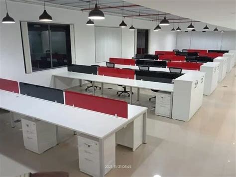 Modular Office Workstation - Plywood Modular Office Workstation ...