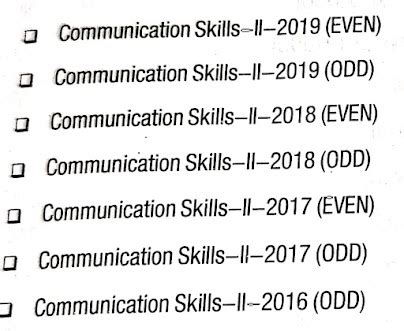 COMMUNICATION SKILL 2 QUESTION BANK || BIHAR|| || DIPLOMA|| - 10kagyan ...