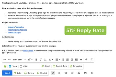 Image result for Follow-Up Sales Email Example