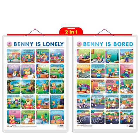 Buy 2 IN 1 BENNY IS BORED AND BENNY IS LONELY Early Learning ...