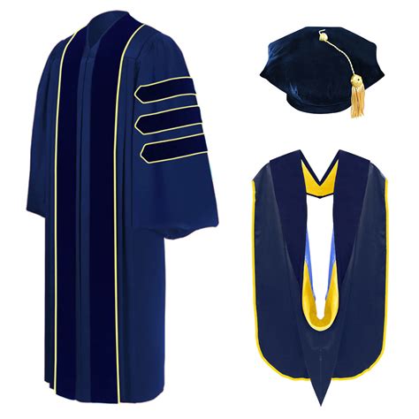 Doctoral Regalia Package for UC Irvine Graduation – Graduation Cap and Gown