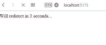 Image result for React Native Redirect Code