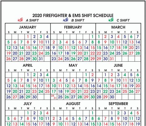 2025 Firefighter Shift Calendar 24 48 Printable Pdf - EJMagazine.com