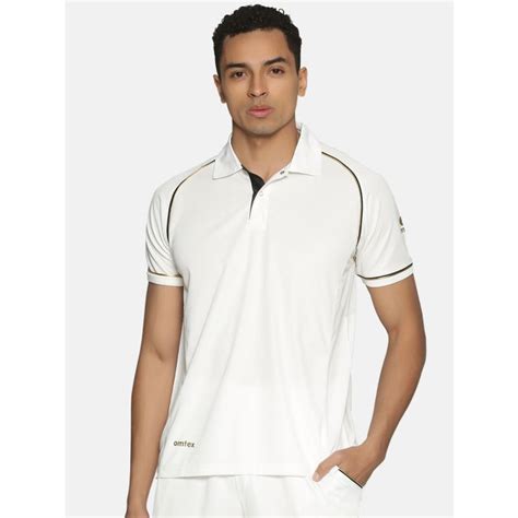 JW Cricket Whites T-shirt (Half Sleeve) - Sr – Omtex Sports