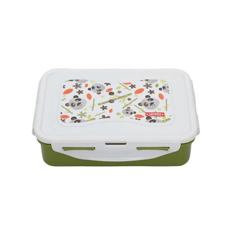 Buy JAYPEE Nuter Butter Plastic 2 Container Lunch Box with Spoon ...