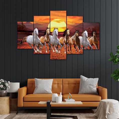 perpetual 3D Wall Painting Set of 5 | Painting For Wall Decoration ...