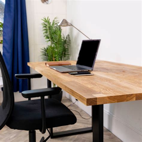 Solid Wood 27mm Thick Oak Office Desk Top | Various Sizes Available ...