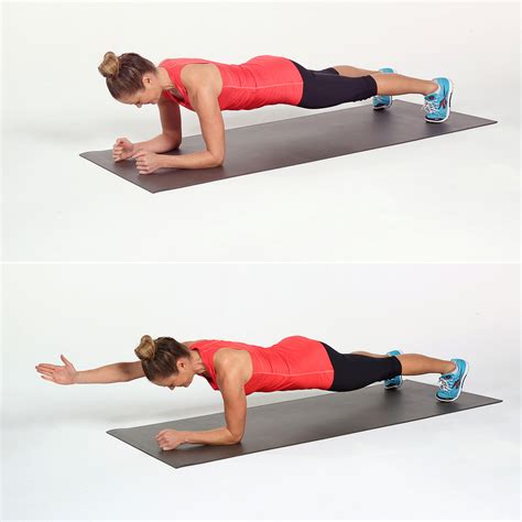 Elbow Plank and Reach | Rock Your Core: Circuit Workout | POPSUGAR Fitness