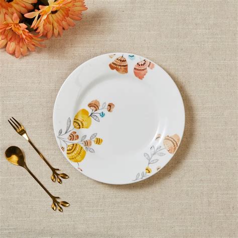 Buy Lucas Bone China Printed Side Plate - 19cm from Home Centre at just ...