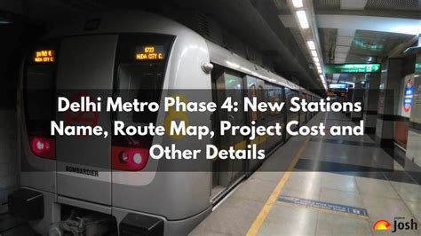 Delhi Metro Phase 4: Check 44 New Stations Name, Route Map, Project ...