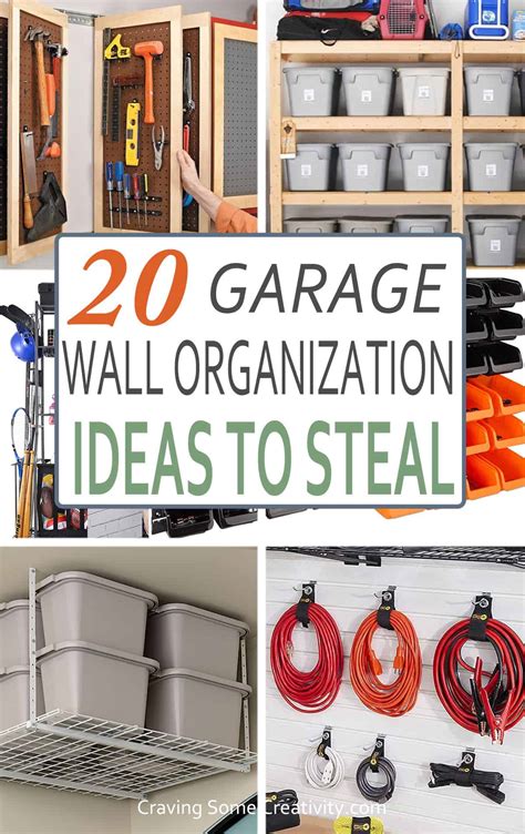 Cheap Garage Wall Ideas