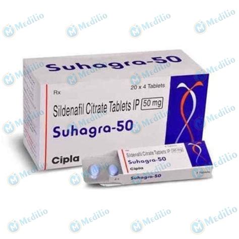 Suhagra 50 mg Tablet Red