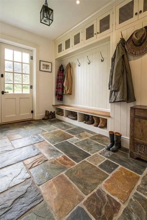 20+ Stylish Mudroom Floor Ideas You'll Love